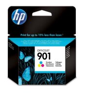 HP 901 Druckerpatrone 360 Seiten Cyan Magenta Gelb (CC656AE#ABD)