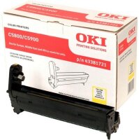 OKI 43381721 - Original - C5800 - C5900 - C5550MFP - 20000 Seiten - Laserdrucken - Gelb - Schwarz
