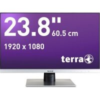 TERRA 2462W 60.5cm/23.8&quot; Full HD TFT Matt Silber