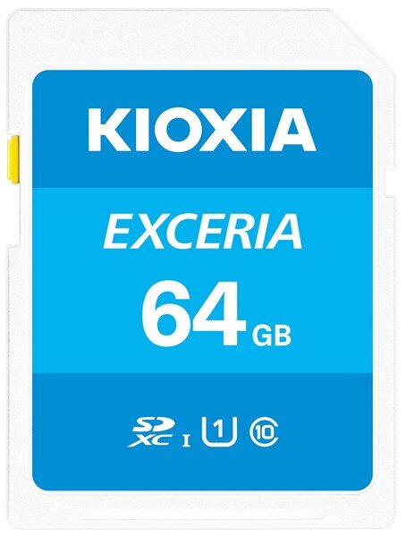 N-LNEX1L064GG4 | Kioxia Exceria - 64 GB - SDXC - Klasse 10 - UHS-I - 100 MB/s - Class 1 (U1) | Herst. Nr. LNEX1L064GG4 | Flash-Speicher | EAN: 4582563851467 |Gratisversand | Versandkostenfrei in Österrreich