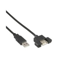 N-33440E | InLine USB 2.0 Anschlusskabel - Stecker A auf...