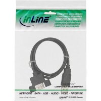 N-33440E | InLine USB 2.0 Anschlusskabel - Stecker A auf Einbaubuchse A - 0,6m | Herst. Nr. 33440E | Kabel / Adapter | EAN: 4043718132935 |Gratisversand | Versandkostenfrei in Österrreich