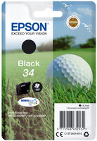 I-C13T34614010 | Epson Golf ball Singlepack Black 34...