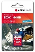 AgfaPhoto SDXC Karte        64GB High Speed Class 10 UHS...