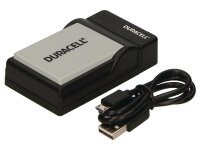 Duracell Ladegerät mit USB Kabel für DR9933/NB-7L
