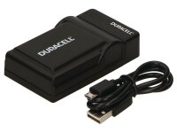 Duracell Ladegerät mit USB Kabel für DRNEL14/EN-EL14