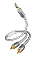 in-akustik Premium Audio Kabel 3,5 mm Klinke Cinch 3,0 m