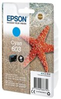 Epson Tintenpatrone cyan 603                       T 03U2
