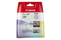 Canon PG-510 schwarz / CL-511 color Multi Pack