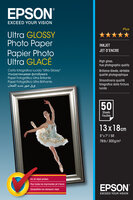 Epson Ultra Glossy Photo Paper 13x18 cm, 50 Bl., 300 g S 041944