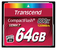Transcend Compact Flash     64GB 800x