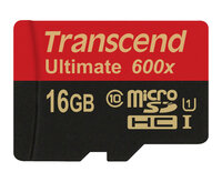 Transcend microSDHC MLC     16GB Class 10 UHS-I 600x +...
