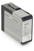 Epson Tintenpatrone light black T 580  80 ml              T 5807