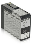 Epson Tintenpatrone matte black T 580  80 ml              T 5808