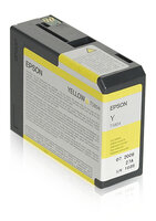 Epson Tintenpatrone yellow T 580  80 ml              T 5804