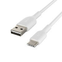 Belkin USB-C/USB-A Kabel      3m PVC, weiß           CAB001bt3MWH