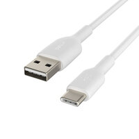 Belkin USB-C/USB-A Kabel      2m PVC, weiß           CAB001bt2MWH