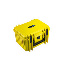B&W Outdoor Case Type 2000 gelb mit Facheinteilung