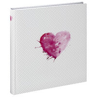 Hama Lazise pink Buchalbum 29x32 50 weiße Seiten...