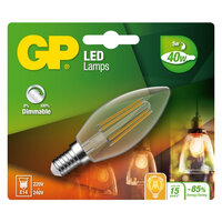 GP Lighting Filament Kerze E14 D 5W (40W) dimmbar 470 lm GP078166