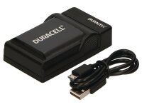 Duracell Ladegerät mit USB Kabel für DRNEL23/EN-EL23