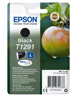 Epson Tintenpatrone schwarz DURABrite T 129           T 1291