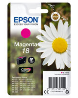 Epson Daisy Singlepack Magenta 18 Claria Home Ink - Standardertrag - Tinte auf Pigmentbasis - 3,3 ml - 180 Seiten - 1 Stück(e)
