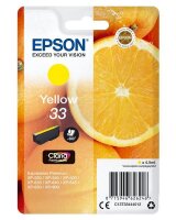 Epson Oranges Singlepack Yellow 33 Claria Premium Ink - Standardertrag - Tinte auf Pigmentbasis - 4,5 ml - 300 Seiten - 1 Stück(e)