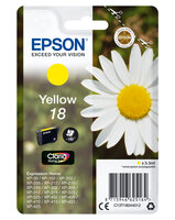 I-C13T18044012 | Epson Daisy Singlepack Yellow 18 Claria...