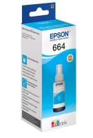 Epson Tinte cyan T 664 70 ml               T 6642