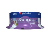 I-43667 | Verbatim 43667 - DVD+R DL - 120 mm - Druckbar -...