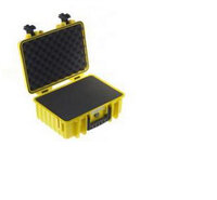 B&W Outdoor Koffer Typ 4000 gelb    mit Facheinteilung