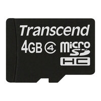 Transcend microSDHC          4GB Class 4