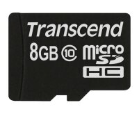 Transcend microSDHC          8GB Class 10