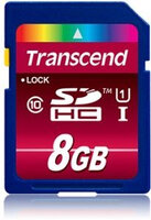 Transcend SDHC               8GB Class 10 UHS-I 400x Premium