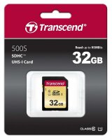 Transcend SDHC 500S         32GB Class 10 UHS-I U1 V30