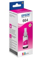 Epson Tinte magenta T 664 70 ml               T 6643