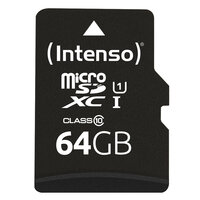 Intenso microSDXC Card      64GB Class 10 UHS-I Premium