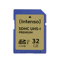 Intenso SDHC Card           32GB Class 10 UHS-I Premium