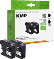 KMP H162 Tintenpatrone schwarz kompatibel mit HP C2P05AE...
