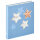 Walther Estrella blau    28x30,5 50 weiße Seiten Babyalbum UK133L