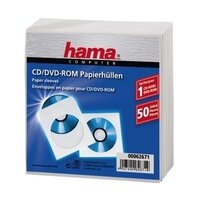 I-00062671 | Hama CD-/DVD-Papierhüllen, 50er-Pack,...