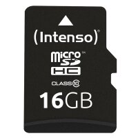 Intenso 16GB MicroSDHC - 16 GB - MicroSDHC - Klasse 10 -...