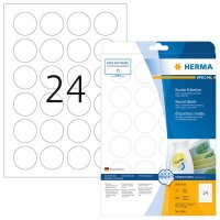 Herma Movable Etiketten  rund 40 25 Blatt DIN A4 600 Stück   5066