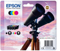 I-C13T02V64010 | Epson Multipack 4-colours 502 Ink - Standardertrag - Tinte auf Pigmentbasis - Tinte auf Farbstoffbasis - 4,6 ml - 3,3 ml - 1 Stück(e) | C13T02V64010 | Verbrauchsmaterial