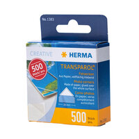 HERMA Transparol Fotoecken Spendepackung 500 St. - Transparent - 500 Stück(e)