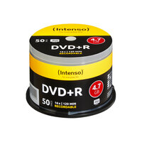 I-4111155 | Intenso 4111155 - DVD+R - 120 mm - Tortenschachtel - 50 Stück(e) - 4,7 GB | 4111155 | Verbrauchsmaterial