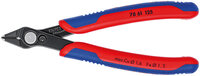 KNIPEX 78 61 125 - Diagonale Zange - 9 mm - 1,6 mm - Stahl - Kunststoff - Blau - Rot | 78 61 125 | Werkzeug