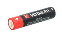I-49874 | Verbatim AAA-Alkalibatterien - Einwegbatterie - AAA - Alkali - 1,5 V - 10 Stück(e) - Schwarz - Rot | 49874 | Zubehör