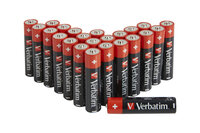 I-49505 | Verbatim 49505 - Einwegbatterie - AA - 1,5 V - 24 Stück(e) - -18 - 50 °C - 50,5 mm | 49505 | Zubehör